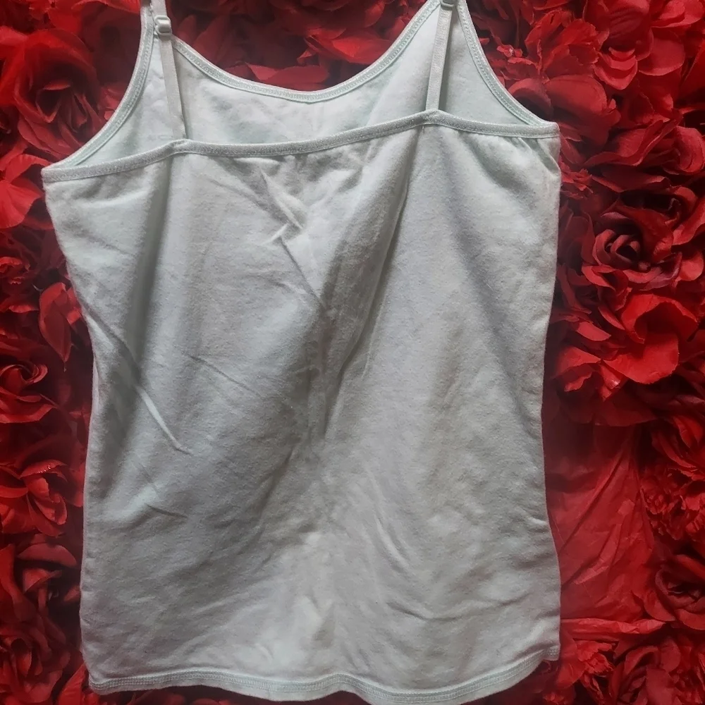 Justice Girls Mint Green Tank Size Medium